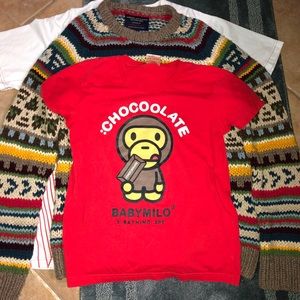 Bootleg baby milo shirt